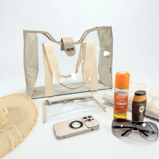 Bolsa Playera Clear Tote