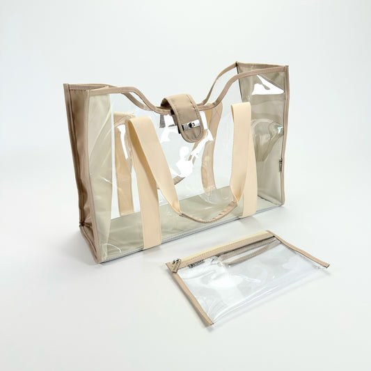 Clear Tote Bolsa Playera